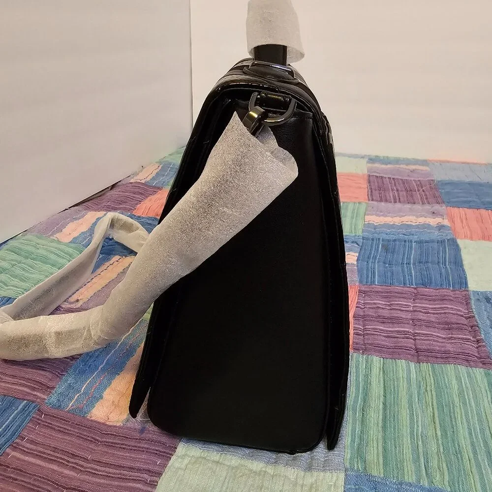 Karl Lagerfeld Charlotte Top Handle Satchel, NWT - Picture 4 of 7